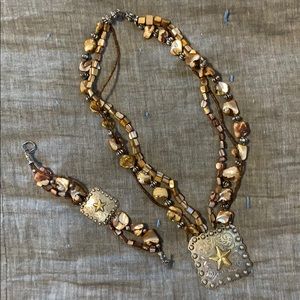 Lone star custom necklace/bracelet